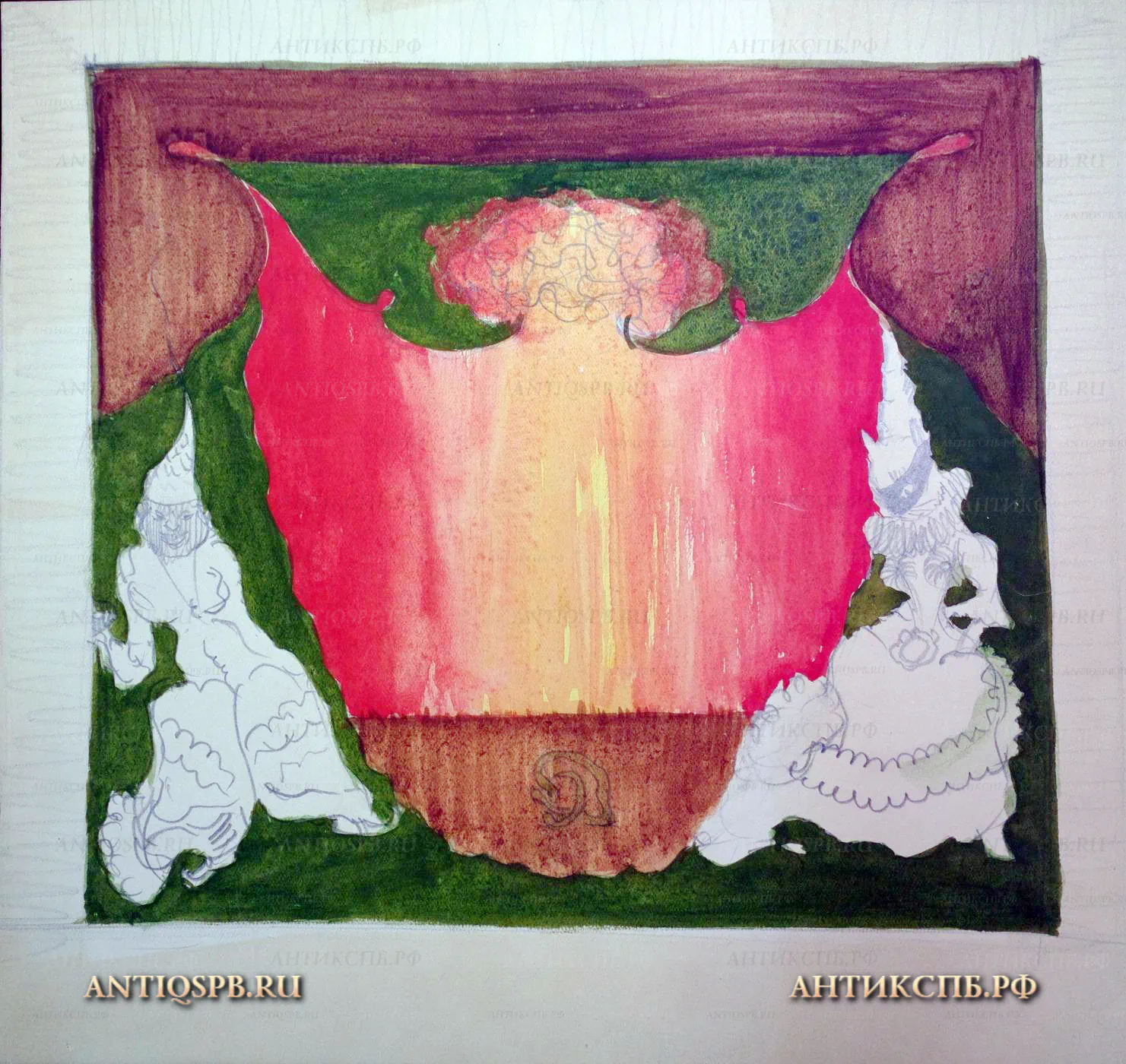 Рисунок "Театральная афиша". №17341.19